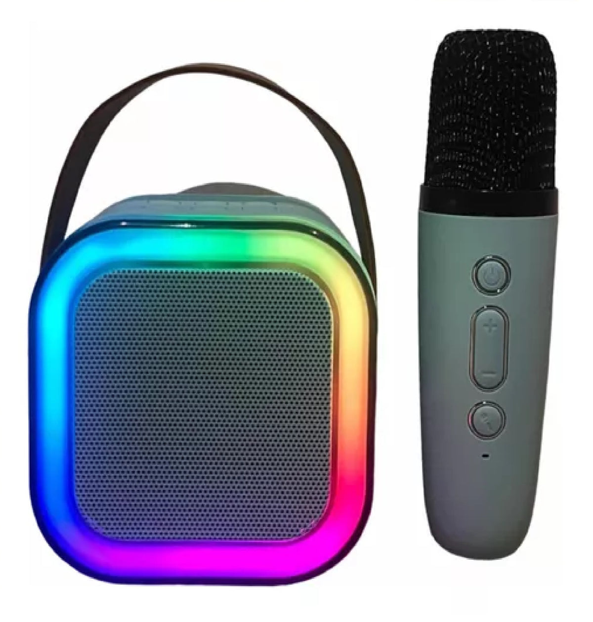 Karaoke Portatil Con Un Microfono